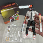 Figma 586 Chainsaw Man Action Figure SHF Denji Katana Man Anime Model Doll Statue Joint Movable Movie Toys Gifts