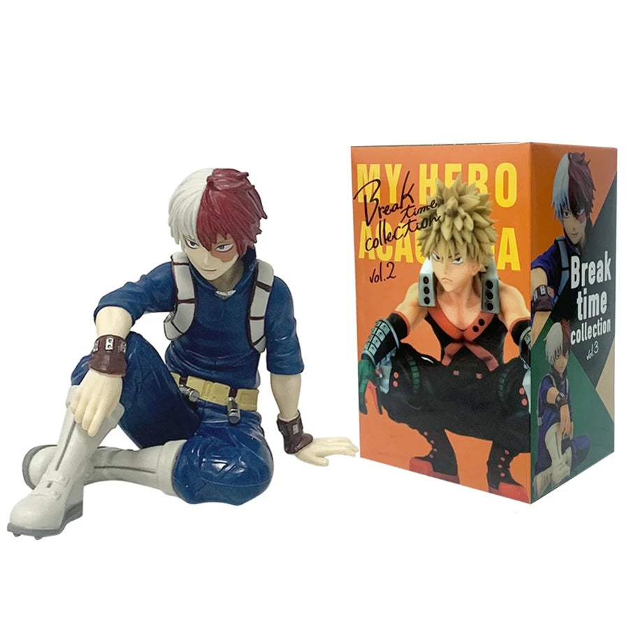 18cm Boku no Hero Academia Anime Figure Uraraka Ochaco Action Figure Midoriya Izuku/Bakugo Katsuki Figurine Collection Model Toy