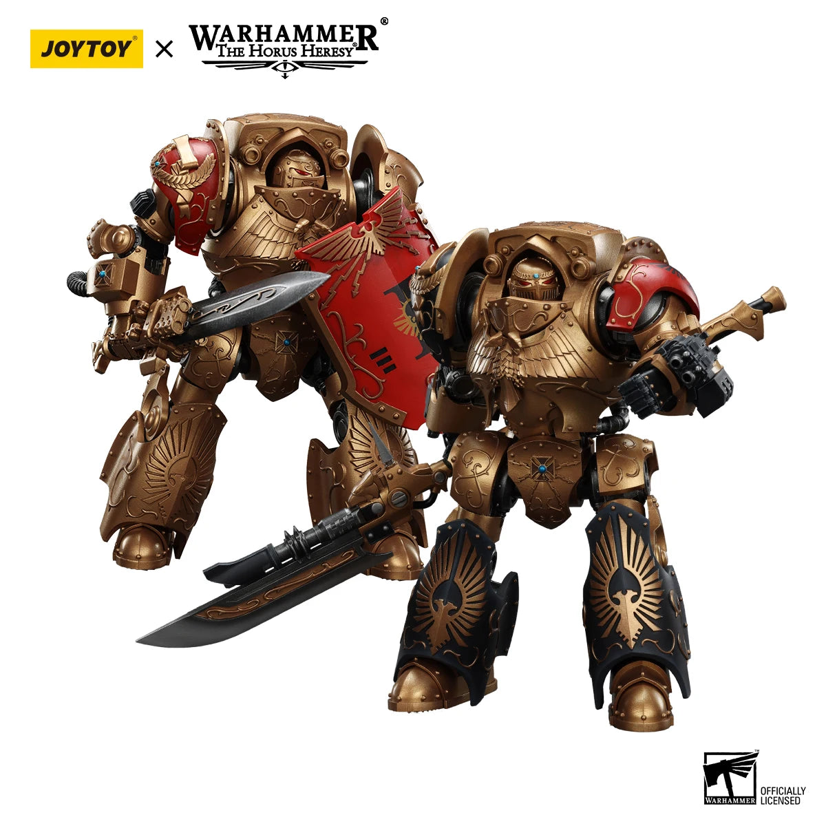 JOYTOY Warhammer 40k 1/18 Action Figures Legio Custodes Contemptor-Galatus Achillus Dreadnought