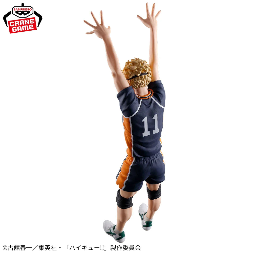 In Stock Original BANPRESTO Haikyuu!! Posing Figure Kei Tsukishima Yu Nishinoya Figure Anime Model Genuine Boxed Toy