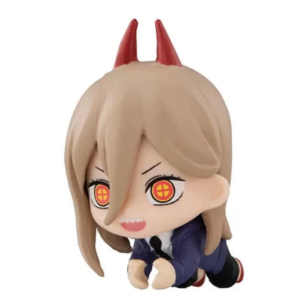 Chainsaw Man Figurines Pochita Denji Makima Power Model Action Anime Figure Cartoon Hug the data cable Ornaments Statues Gift