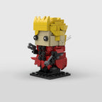 203PCS MOC Famous Animation Figures Trigun Brickheaded Models Sets DIY Creative Bricks Assembly Toy Kids Gift Collection Display