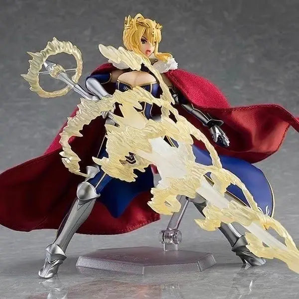 Fate/stay night Anime Figure Altria Pendragon Action Action with Armored Warhorse Figma 568 Dx Figurine Collection Ornament Gift