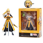 Good Smile Genuine figma God's Blessing on This Wonderful World! Aqua Kazuma Megumin Anime Action Figures Toys Kids Gift Model