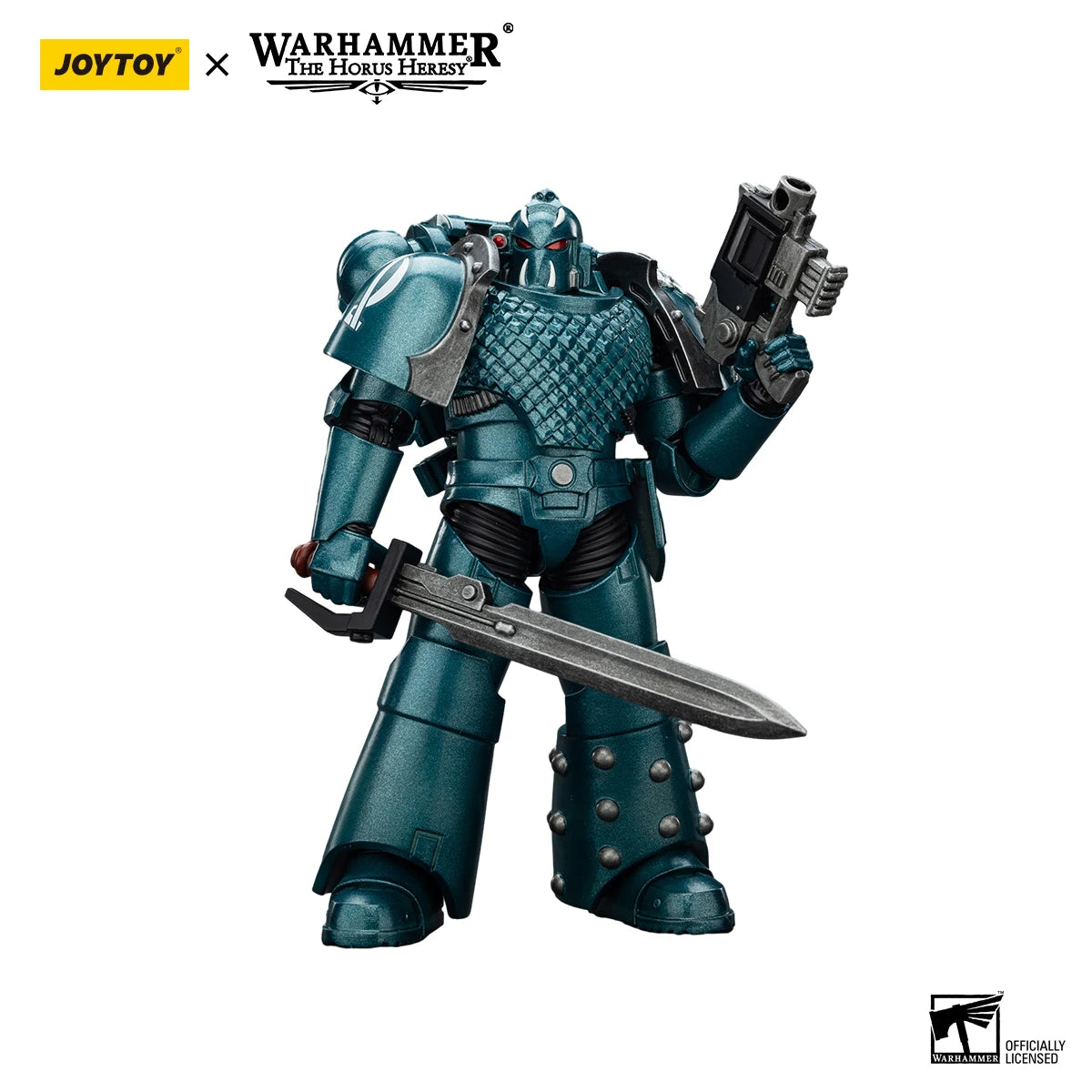 Warhammer The Horus Heresy 1/18 Action Figures Alpha Legion Exodus The One who is Many Headhunter Prime