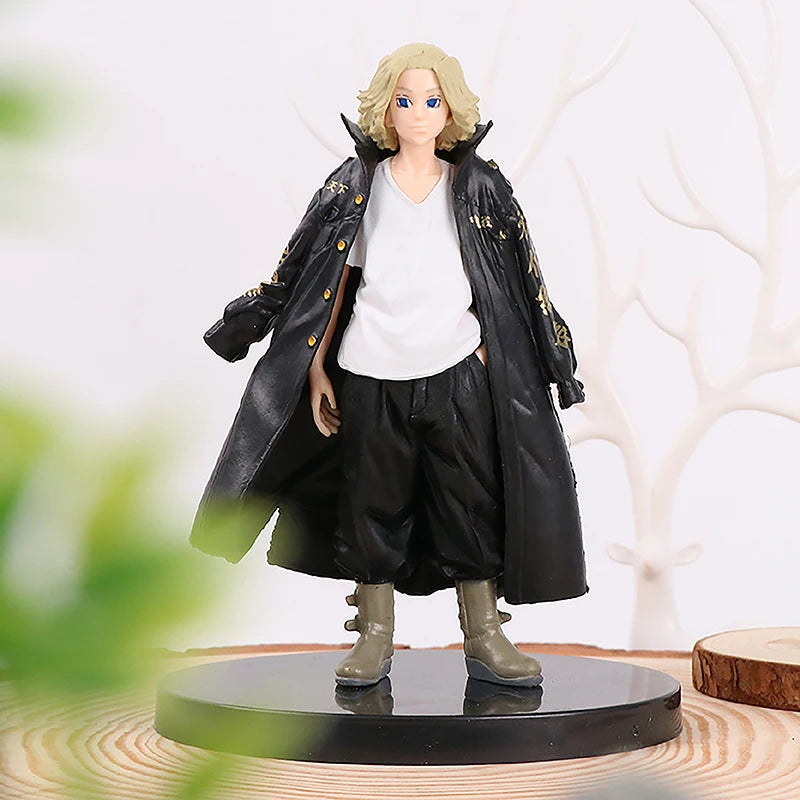 17CM Anime Figure Tokyo Revengers Hanagaki Takemichi Student School Uniform  Model Dolls Toy Gift Collect Boxed Ornaments PVC