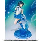 Anime Sailor Moon Crystal Sailor Mercury Mizuno Ami PVC Action Figure Statue Collectible Model Kids Toys Doll Girl Gifts 17cm