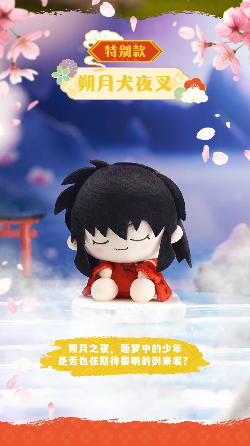 Inuyasha Action Figure Doll Peripheral Products  Kikyo Higurashi Kagome Sesshoumaru Rin Q-version Anime Ornaments Original