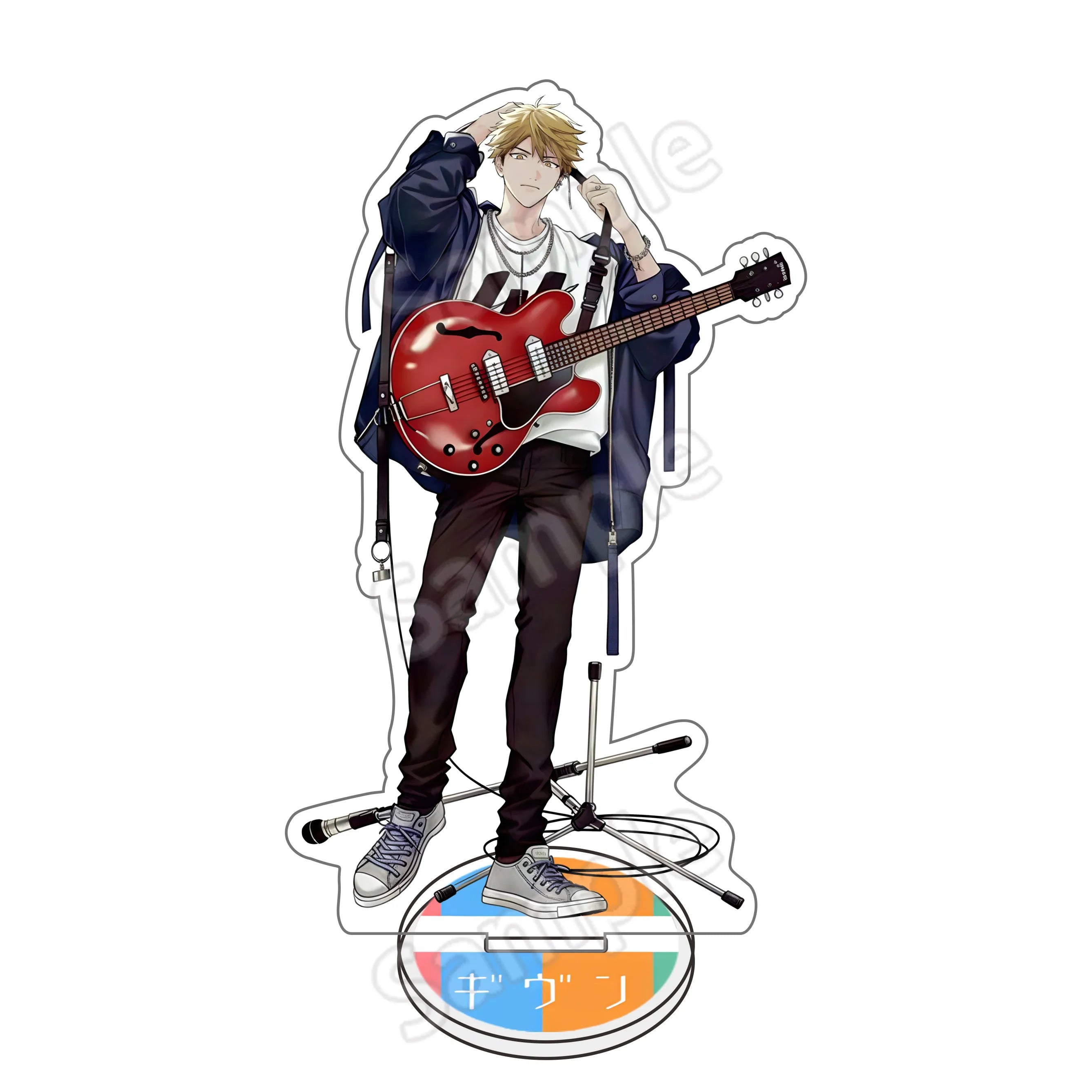 Given Satou Mafuyu Hot BL Anime 15CM Acrylic Stand Desk Decor Display Figure Cartoon Merch Gift for Friends Fan gift