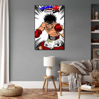 Hajime no Ippo Anime Video Game Canvas Art Poster  Modern Wall Art Picture Print for Family Bedroom Decor