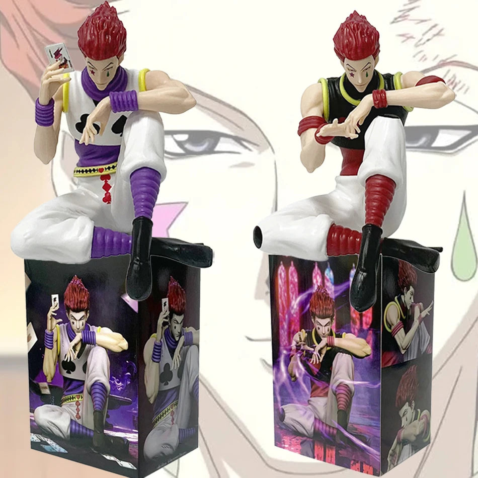 Hunter Hunter Anime Figure Collectible Model PVC  Action Figure  Hisoka Chrollo Lucilfer/Kurapika Figurine Model Toys Gift