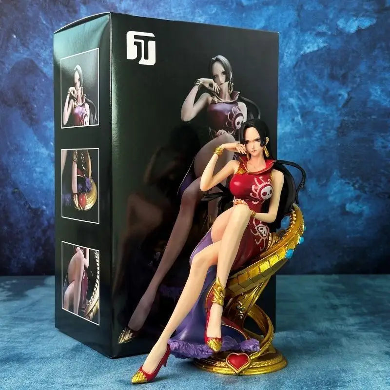One Piece Seven Deadly Sins Empress Sofa Ornament BT Hancock Beautiful Girl Handmade Collectible Action Figure Gift