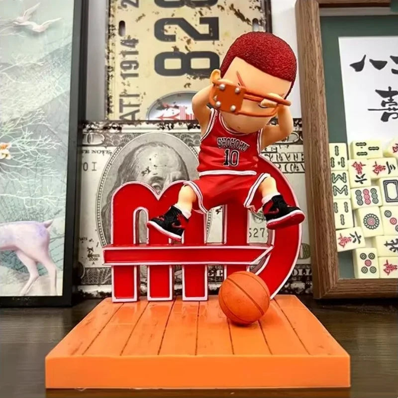 Slam Dunk Anime Figure Sakuragi Hanamichi Akagi Takenori Rukawa Kaede Ryota Miyagi Mitsui Model Collection Desktop Ornament Toys