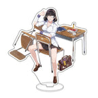 Anime Peripheral Cute Cartoon Stand Jabami Yumeko Figure Standing Home Decoration Home Living Room Show Model Display Prop