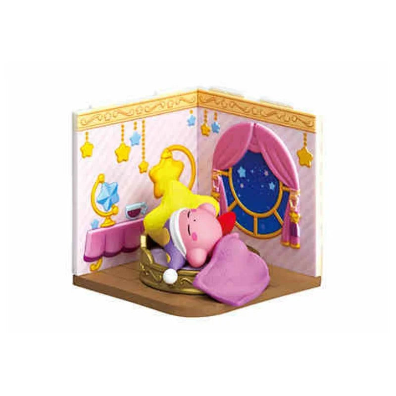 Re-Ment Original Star Kirby Wonder Room Collection Action Figure Anime Kawaii Creative Kirby Toy Ornament Box Egg Hobbies Toy