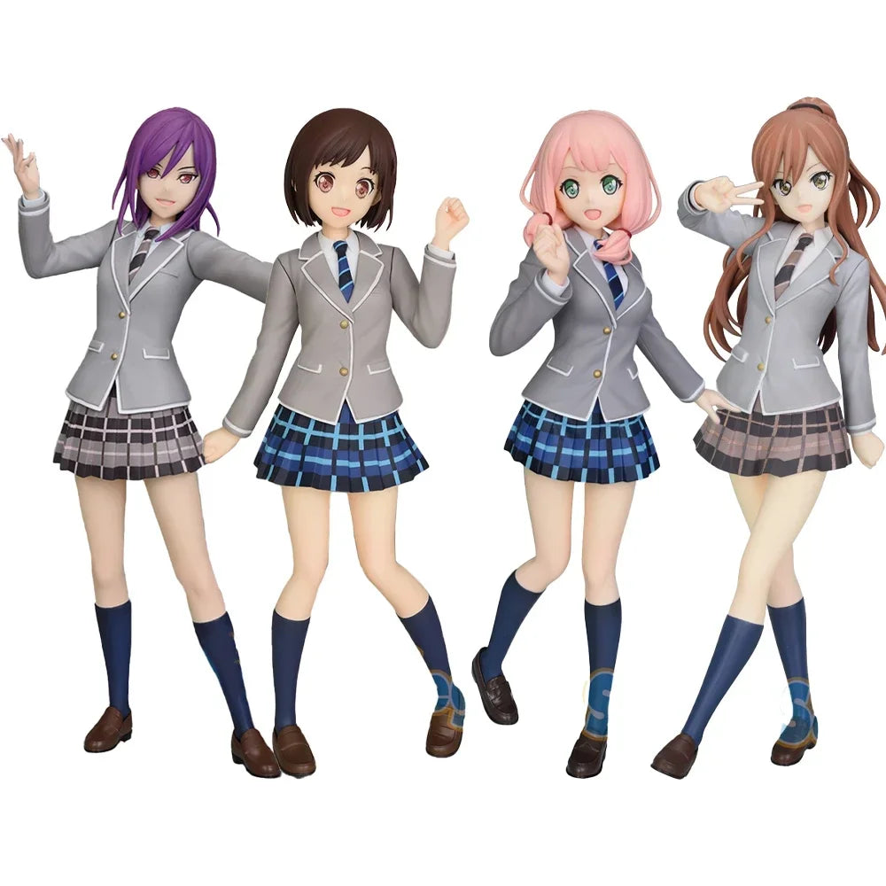 In Stock Genuine SEGA Maruyama Aya Arisa Ichigaya Anime Action Figure BanG Dream PVC Collectible Boxed Model Dolls Toy For Gifts