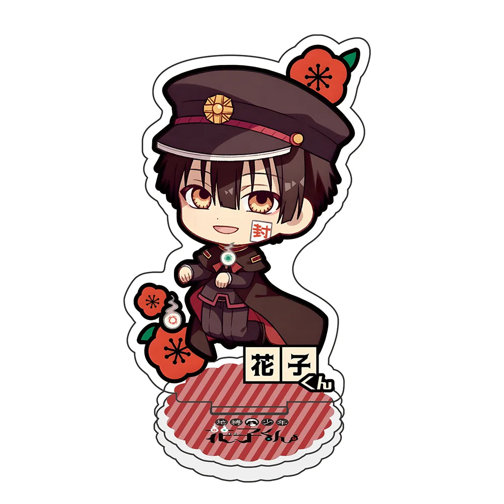 Cute 10Cm 1Pcs Anime Toilet-Bound Hanako-Kun Acrylic Stand Nene Kou Kou Aoi Sakura Figure Stands Model Cute Character Standing S