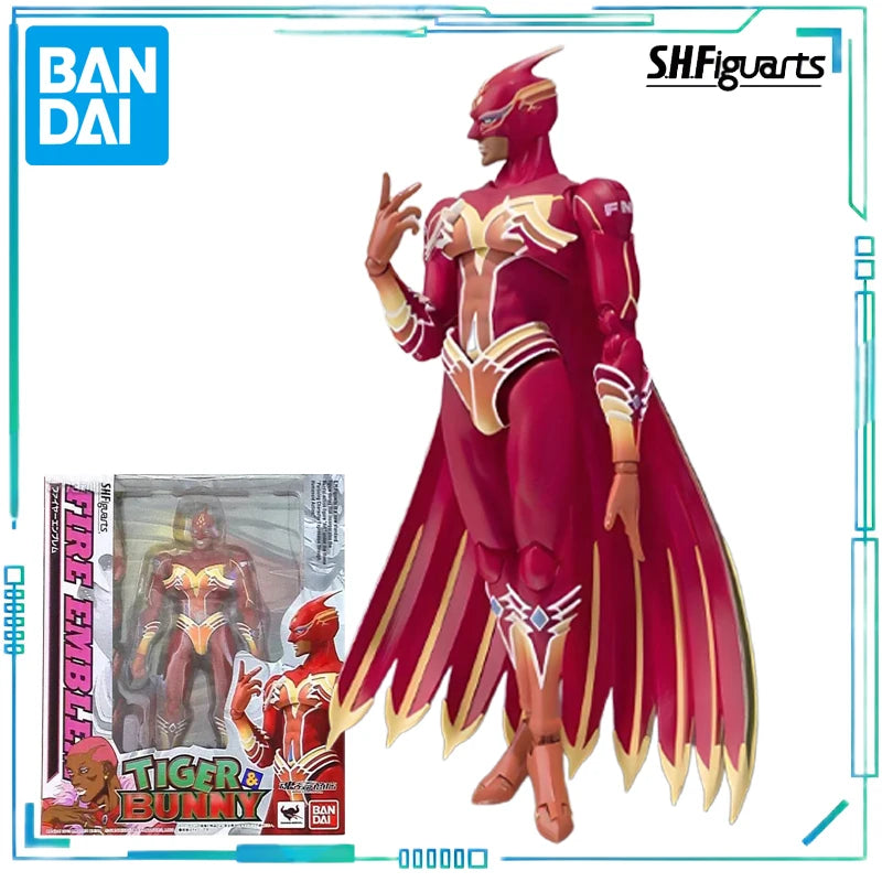 BANDAI Genuine S. H. Figuarts Series Movable Toys Tiger and Rabbit Series BABNABY BROOKS Prototype Suit Ver Model Exquisite Toys