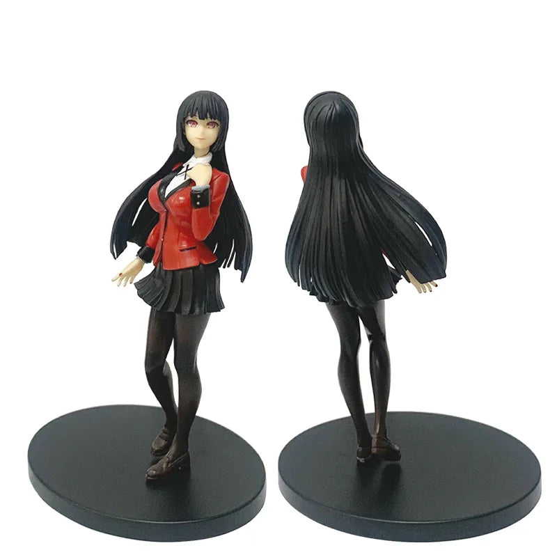 17cm/6.69in Kakegurui Anime Figure Jabami Yumeko PVC Action Figure Collectible Model  Ornaments desktop decoration Toy Gifts