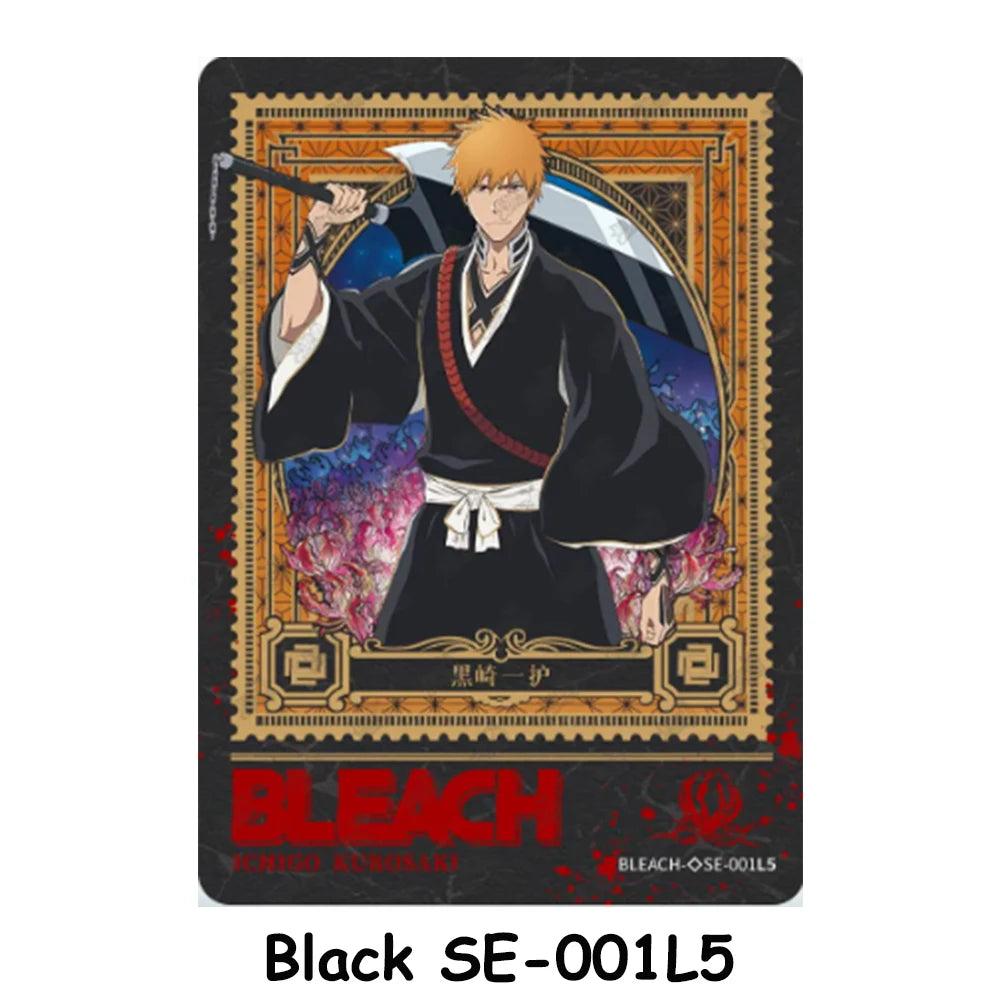 Complete Set Kayou BLEACH Card W1T4 Rare SE\USR\UR\QR\SSR\N Series Japanese Anime Collection Cards Cartoon Decor Kids Toy&Gift