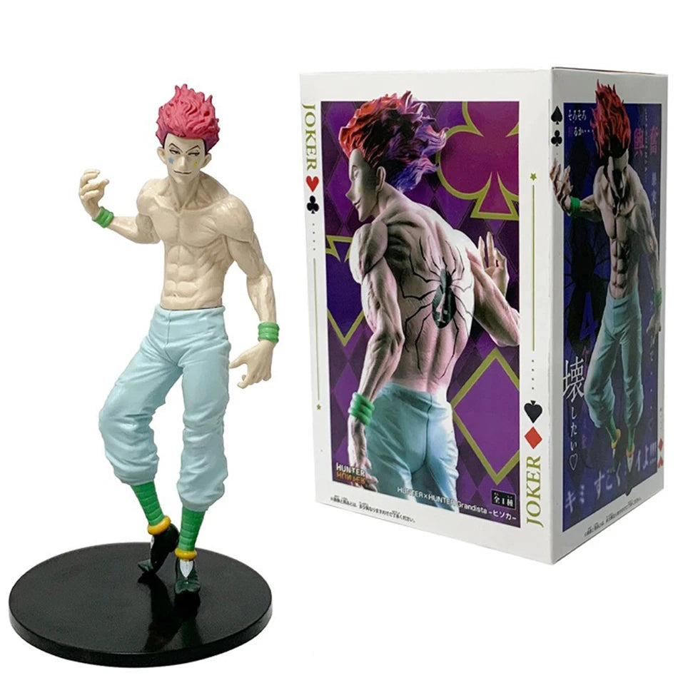 In Stock Anime Figure Hunter Hunter Grandista Hisoka Anime Action Figure Toys For Boys Girls Kids Children Birthday Gift ﻿