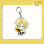 BANANA FISH ANIME ASH 6CM chaveiro cute keychain  portachivi