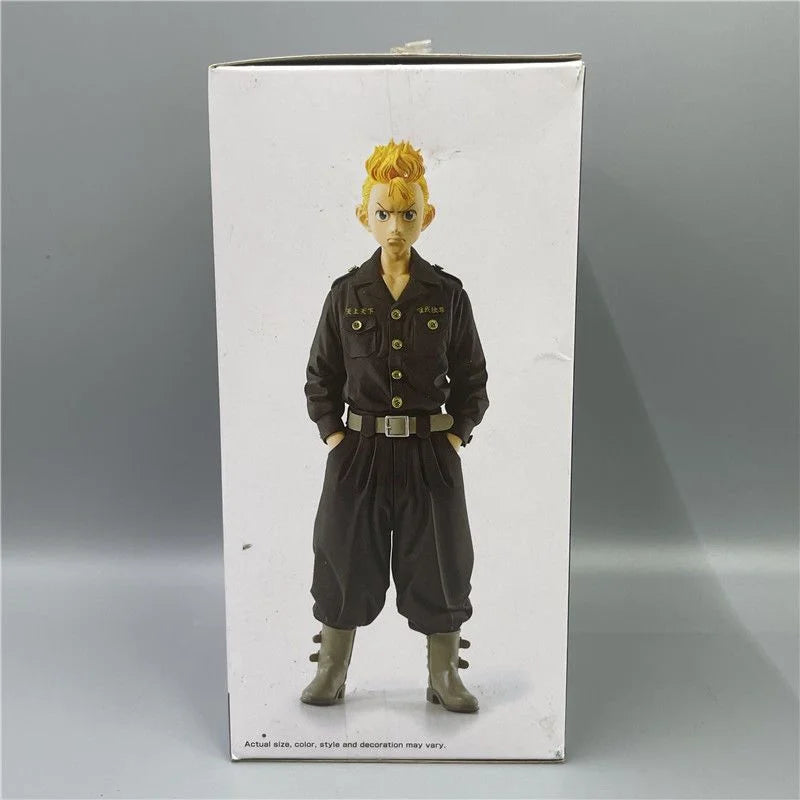 Bandai Tokyo Revengers Baji Keisuke Mitsuya Takashi Hanagaki Takemichi Anime Action Figures Collection Ornaments Figure Toys