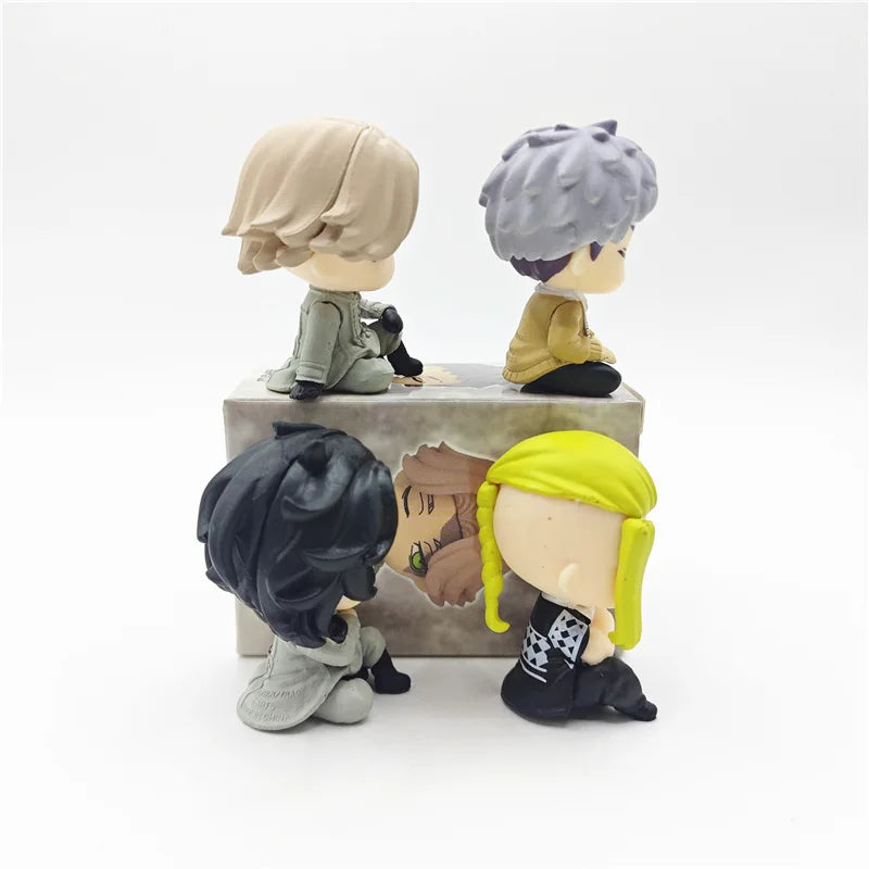 TOMY Original 4Pcs Gashapon HAJIME KOKONOI Action Figure Tokyo Revengers Anime Toys For Kids Gift Collectible Model