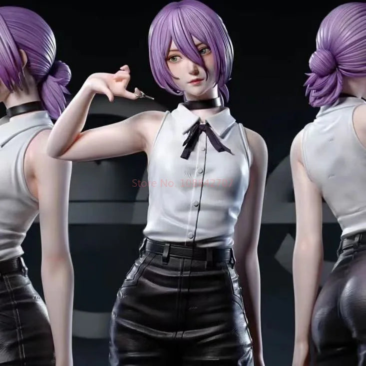 Chainsaw Man Reze Reese Devil Series Sexy Girl Pvc Statue Anime Figurine Model Desktop Ornament Collection Toys Birthday Gifts