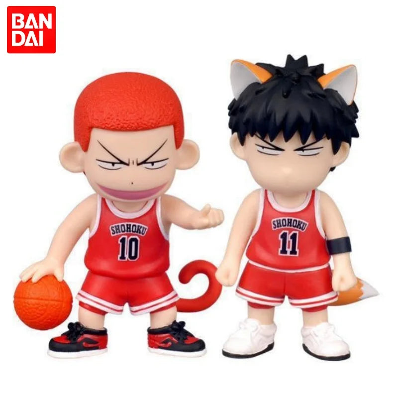Slam Dunk Hanamichi Sakuragi Kaede Rukawa anime cartoon figure model creative cute desktop ornaments children's toys gifts