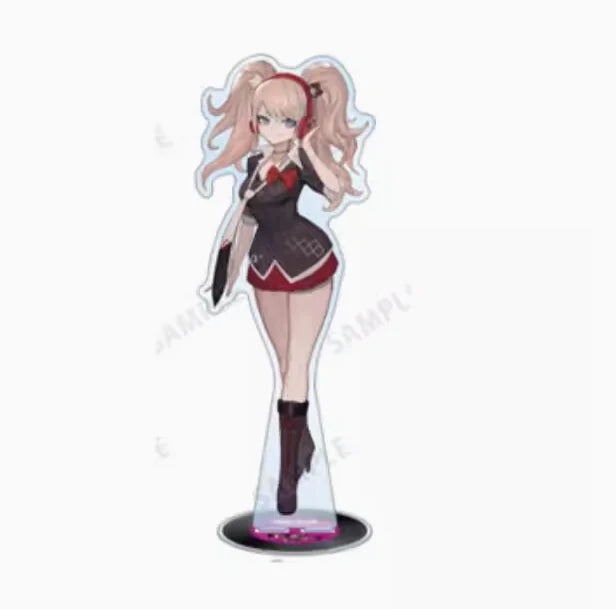 Anime Danganronpa: Trigger Happy Havoc Kirigiri Kyoko Enoshima Junko Acrylic Stand Figure Model Plate Cosplay Desktop Decor