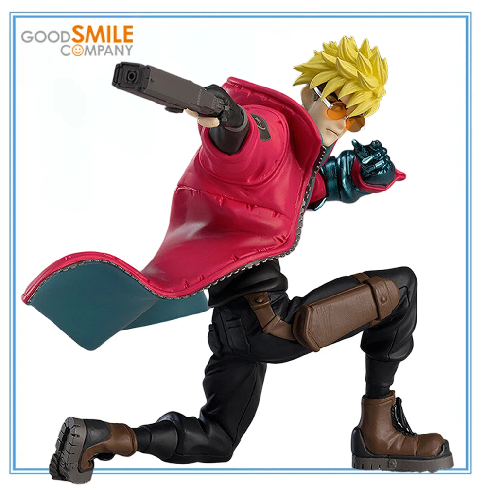 100% Original in Stock Good Smile Company Pop Up Parade Trigun Stampede Vash The Stampede Model Toys Collection Series