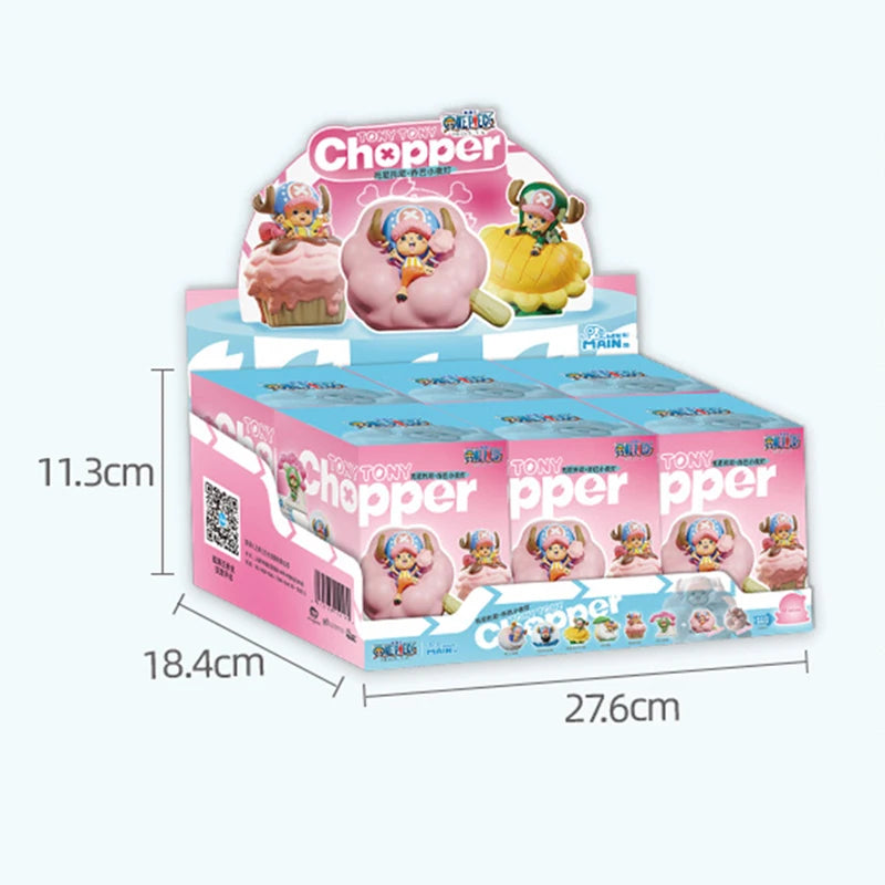 Genuine One Piece Sweet Dream Series Blind Box Luffy Chopper Rechargeable Led Humanoid Night Light Model Display Gift For Kids