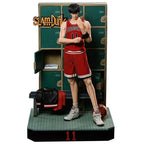 SLAM DUNK Rukawa Kaede #11 Anime Figurine Model Gk Action Figure 33cm High PVCOversize Statue Collection Toy Figma