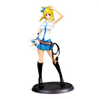 1 Pcs FAIRY TAIL Action Figures Natsu Gray Lucy Erza PVC Model EARTH LAND Magic World Collection Kid Gift Toy