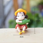 My Neighbor Anime Hayao Miyazaki Totoro Action Figure Toy Mini Garden PVC Action Figures Decoration Cute Kids Toys Birthday Gift