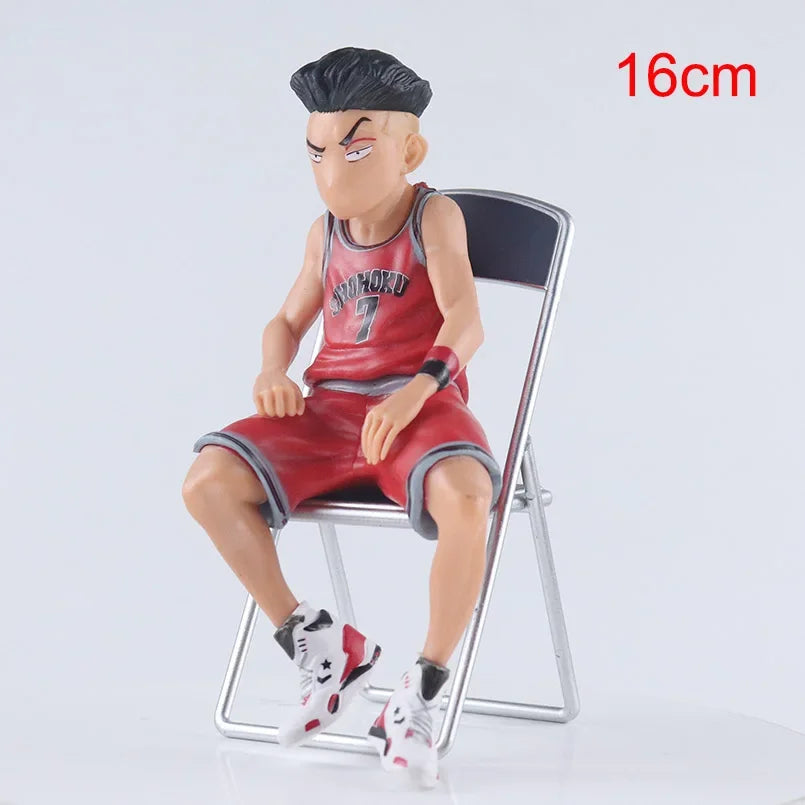 25 CM Anime SLAM DUNK Sakuragi Hanamichi PVC Action Figures Rukawa Kaede Akagi Takenori Mitsui Hisashi Collection Model Toys