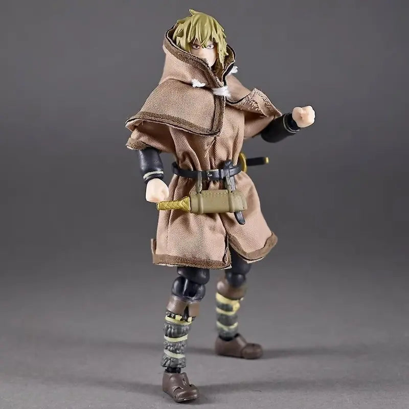 Figma 608 Vinland Saga Thorfinn Thorsson Anime Merchandise Action Figure Boxed Three Headed Sculpture Figurine Desktop Decoratio