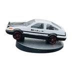 Initial D AE86 Alloy Car Interior Models Toys Automatically Drift Rotating Auto Dashboard Metal Ornaments Fujiwara Car