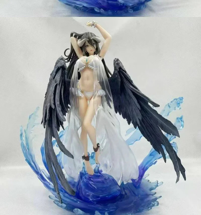 32cm King Of The Undead Albedo Figure Swimsuit Figurine Overlord Full Version Beautiful Girl Model Ornament Birthday Toy Gift