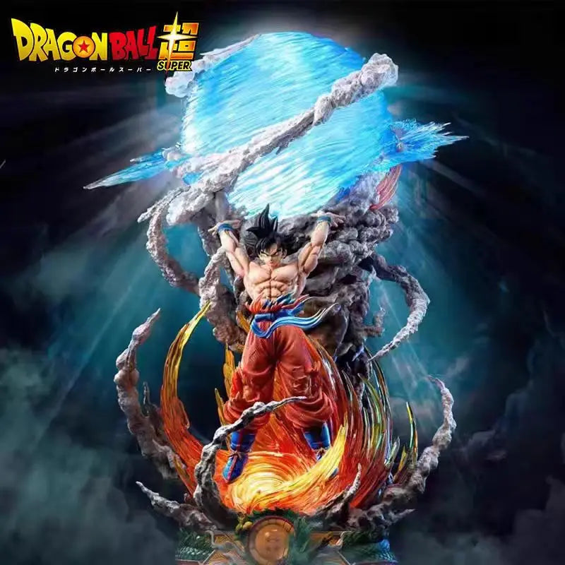 Dragon Ball Goku Figures Super Saiyan Action Figures Son Goku Model GenkiStatue Figuras Collection Ornament Christmas Gift