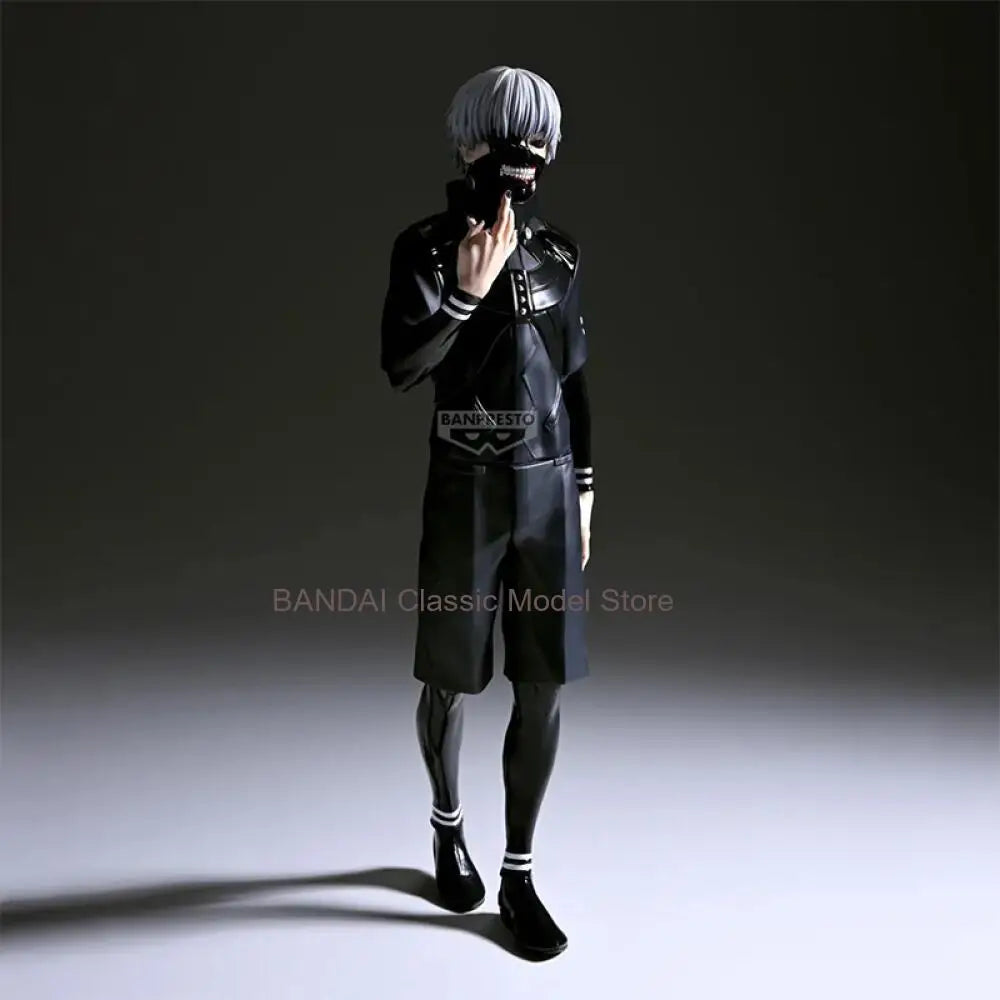 100% BANDAI Spirits Original Garage Kit Tokyo Ghoul Kaneki Ken Grandista Anime Cartoon Model Decoration Gifts Toys