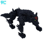 9L 3D Articulated Action Figure - Kaneki Ken From Tokyo Ghoul Lucky Dummy 13 Collectible One-Eyed Ghoul Ver Desktop Display Toys