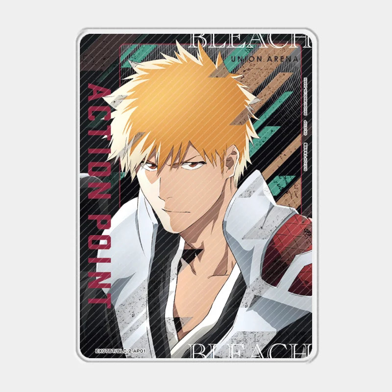 Acrylic Card UA Bleach Thousand-Year Blood War Kurosaki Ichigo Inoue Orihime Kuchiki Rukia Cards Anime Game Collection Toys Gift