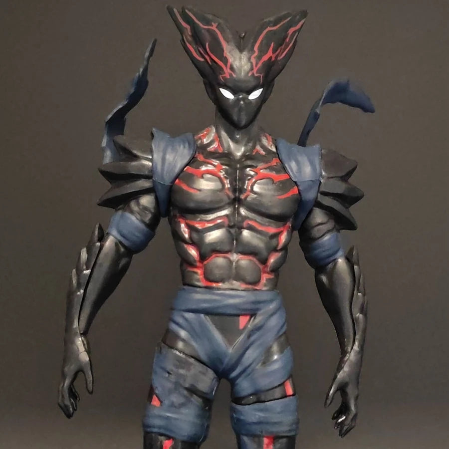 17cm One Punch Man Anime Figure Cloak Saitama Action Figure Villain Garou Figurine Room Decorations PVC Collection Model Toys