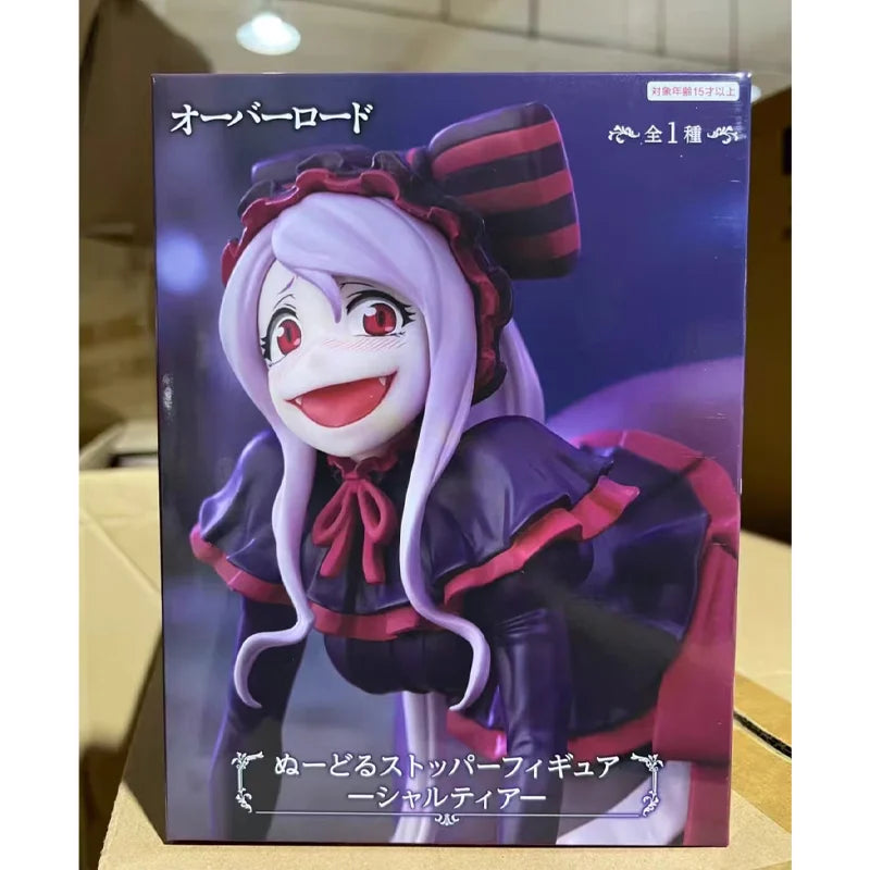 Genuine Original Furyu Overlord Noodle Stopper Shalltear Bloodfallen In Stock Figure Model Collector Figurine Desktop Ornament