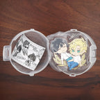 BANANA FISH Anime Ash Lynx Shorter Wong Rubber Keychain Ornament Toys Collection Gift