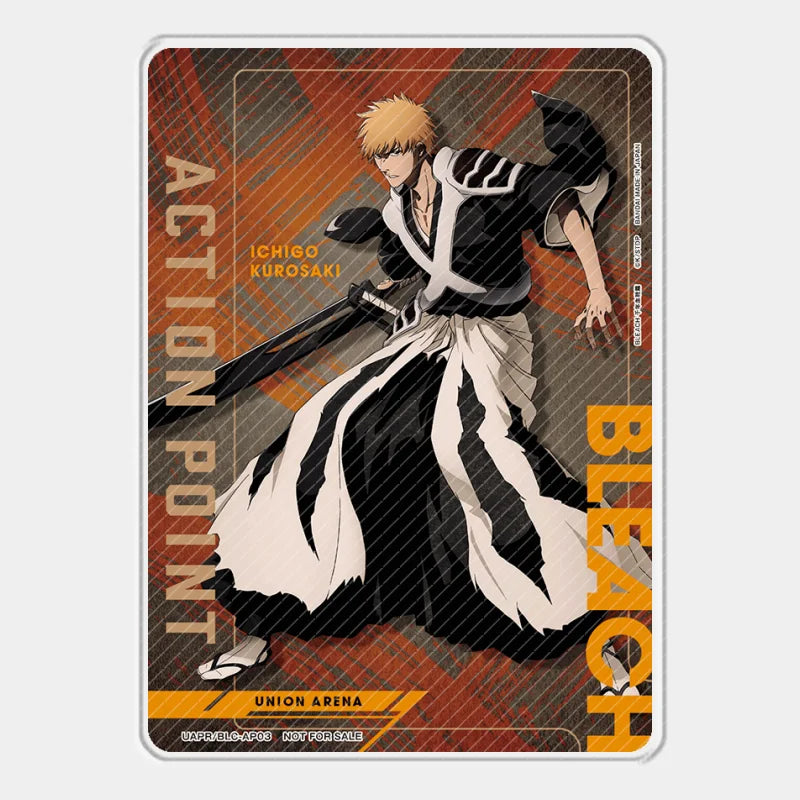 UA Bleach Thousand-Year Blood War Acrylic Card Toushirou Kurosaki Ichigo Kuchiki Rukia Nodt Cards Anime Game Collection Toy Gift
