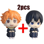 Anime Figures Haikyuu!! Shoyo Hinata Action Figures PVC Tobio Kageyama Toys for Children Collector Haikyu Model Birthday Gifts
