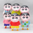Crayon Shin-chan Cos Slam Dunk Action Figure Anime Shin Chan Figuras 23cm Manga Kawaii Doll Collection Model Ornaments Kids Gift
